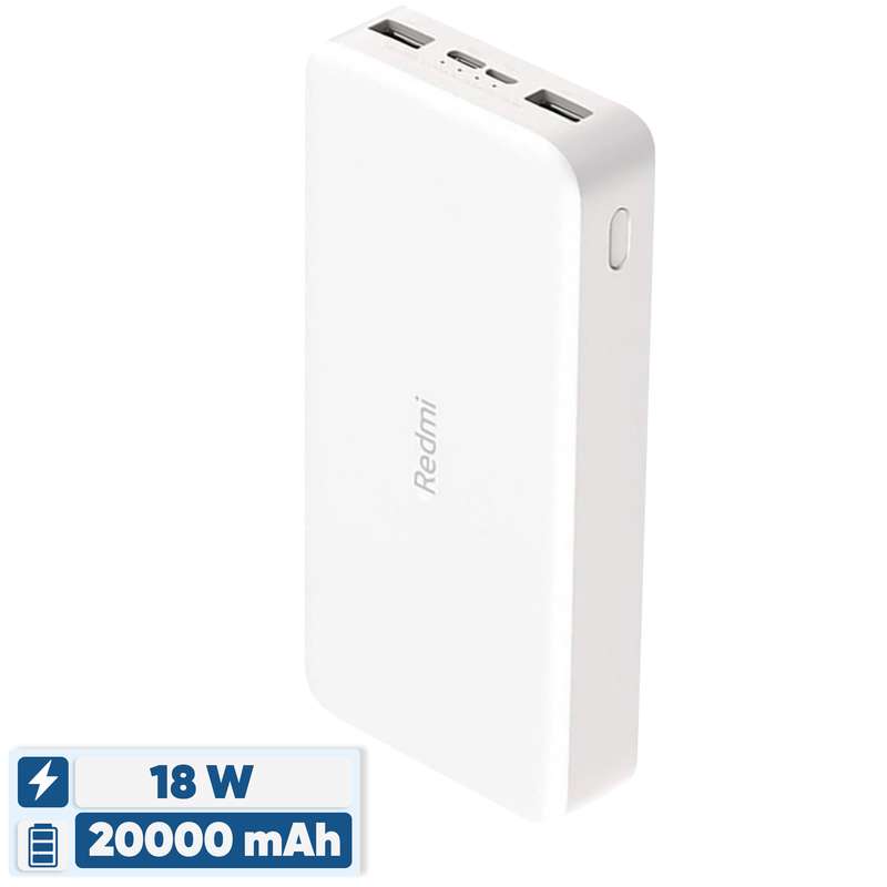 پاوربانک 18 وات شیائومی مدل Redmi PB200LZM ظرفیت 20000 میلی آمپر ساعت پاوربانک 18 وات شیائومی مدل Redmi PB200LZM ظرفیت 20000 میلی آمپر ساعت