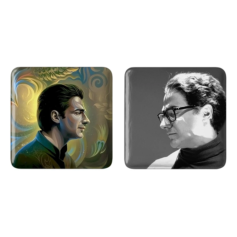 مگنت خندالو مدل همایون شجریان کد 40254026 مجموعه 2 عددی