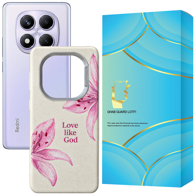 کاور قاب گارد لطفی مدل LILYSG مناسب برای گوشی موبایل شیائومی Redmi Note 14 Pro 4G
   