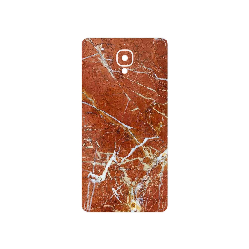 برچسب پوششی ماهوت مدل Red Marble مناسب برای گوشی موبایل وان پلاس 3