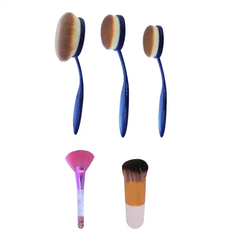 ست برس آرایشی کد 00655 مجموعه 5 عددی