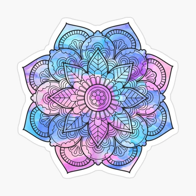 استیکر لپ تاپ طرح اسلیمی کد 2471