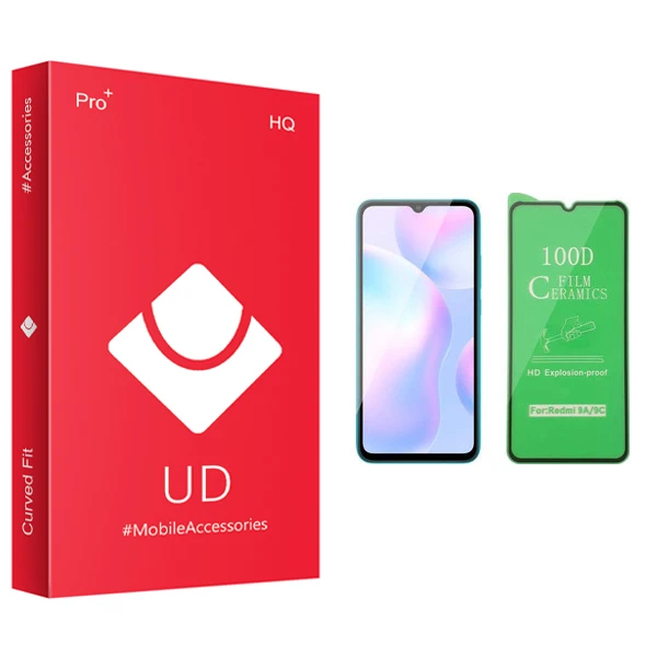 محافظ صفحه نمایش سرامیکی یو دی مدل HQ مناسب برای گوشی موبایل شیائومی Redmi 9A