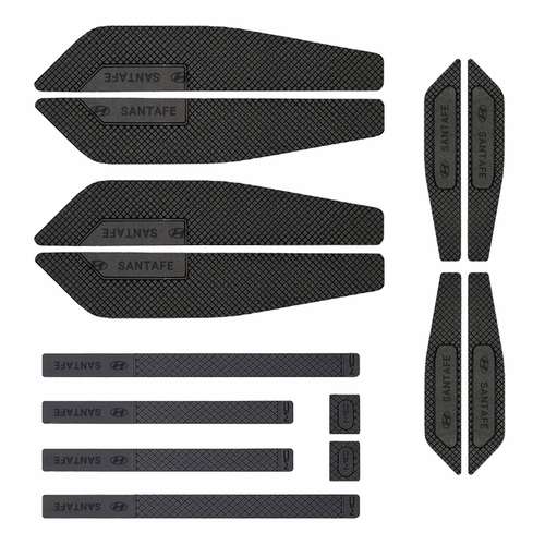 ضربه گیر خودرو کد CB-SE مناسب برای هیوندای سانتافه مجموعه 14 عددی