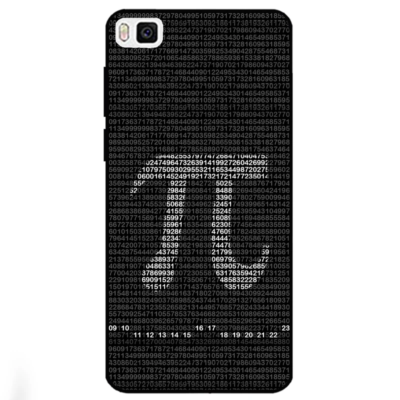 کاور مگافون طرح عدد پی مدل 7240 مناسب برای گوشی موبایل هوآوی P8 