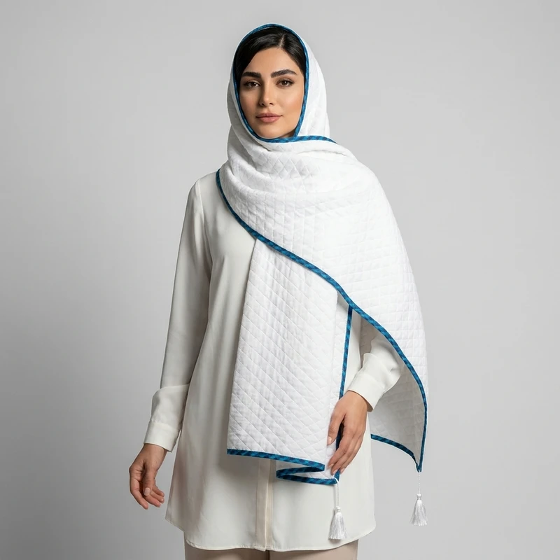 شال زنانه مدل حریر 