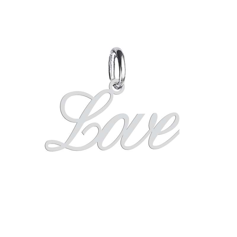 آویز گردنبند هایکا طرح love مدل ha 409