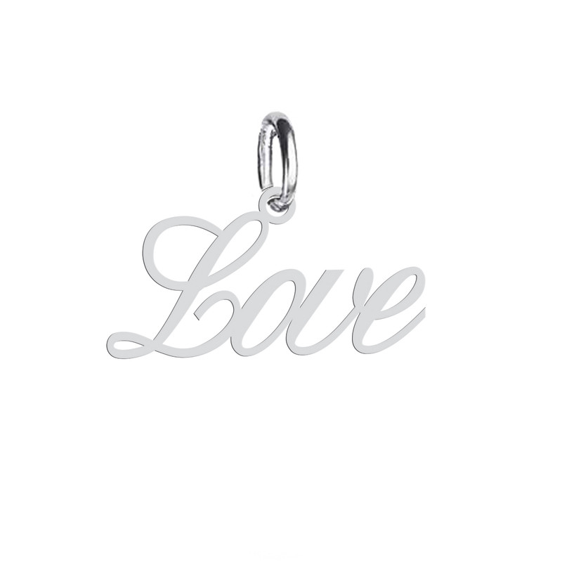 آویز گردنبند هایکا طرح love مدل ha 409