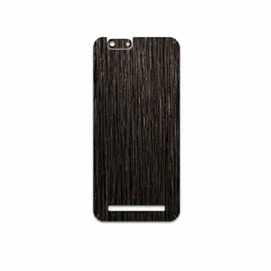 MAHOOT Dark-Gold-Stripes-Wood Cover Sticker for PinePhone Kde Community Edition