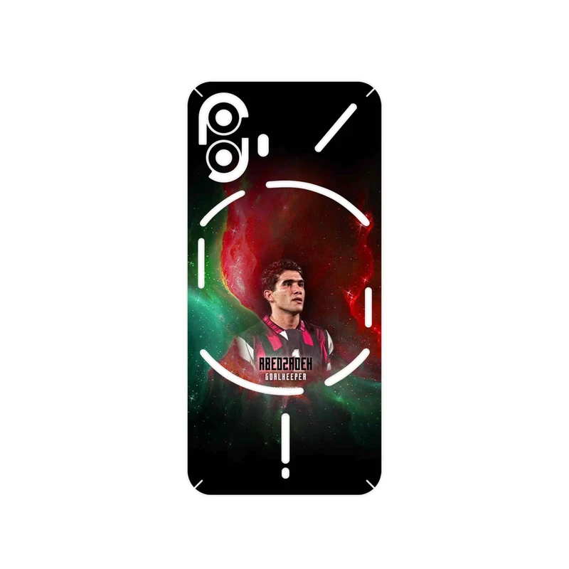 برچسب پوششی ماهوت مدل Ahmad Reza Abedzadeh مناسب برای گوشی موبایل ناتینگ Phone 2