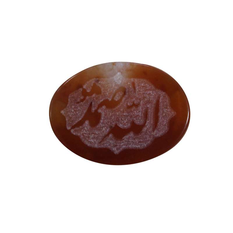 سنگ عقیق مدل الله وصمد