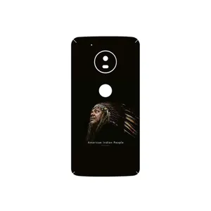 MAHOOT Portrait of an Indian Man Cover Sticker for Motorola Moto G5