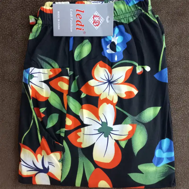 شلوار زنانه لیدی مدل ORANGE DO FLO رنگ مشکی