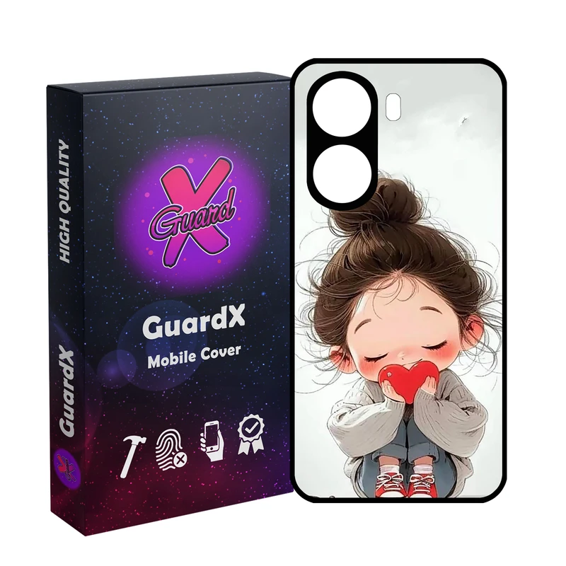 کاور گارد ایکس طرح Girl مدل 10720 مناسب برای گوشی موبایل شیائومی Poco X7 Pro