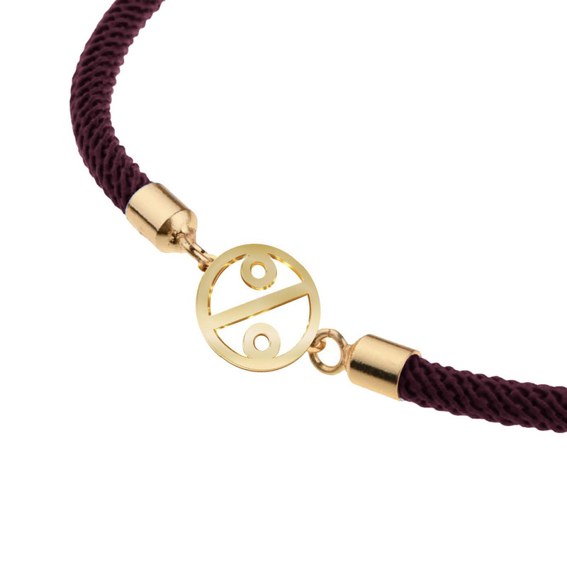 دستبند طلا 18 عیار زنانه مدوپد مدل هندسی کد D11-10500