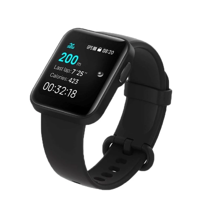 ساعت هوشمند شیائومی مدل MAH Watch Lite GPS Bluetooth 5.1 Smart Watch Sports Fitness Heart Rate Monitor 1.4 inch TFTLCD Screen 5 ATM Waterproof mi band