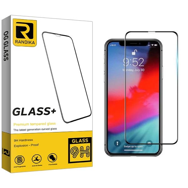محافظ صفحه نمایش راندیکا مدل GLD مناسب برای گوشی موبایل اپل iphone xr