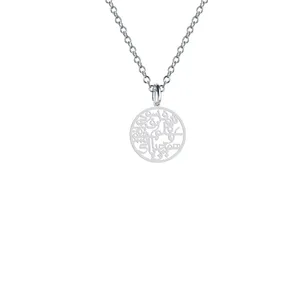 گردنبند نقره زنانه هایکا مدل تنم فرسود و عقلم رفت و عشقم همچنان باقی کد n.ha2-410