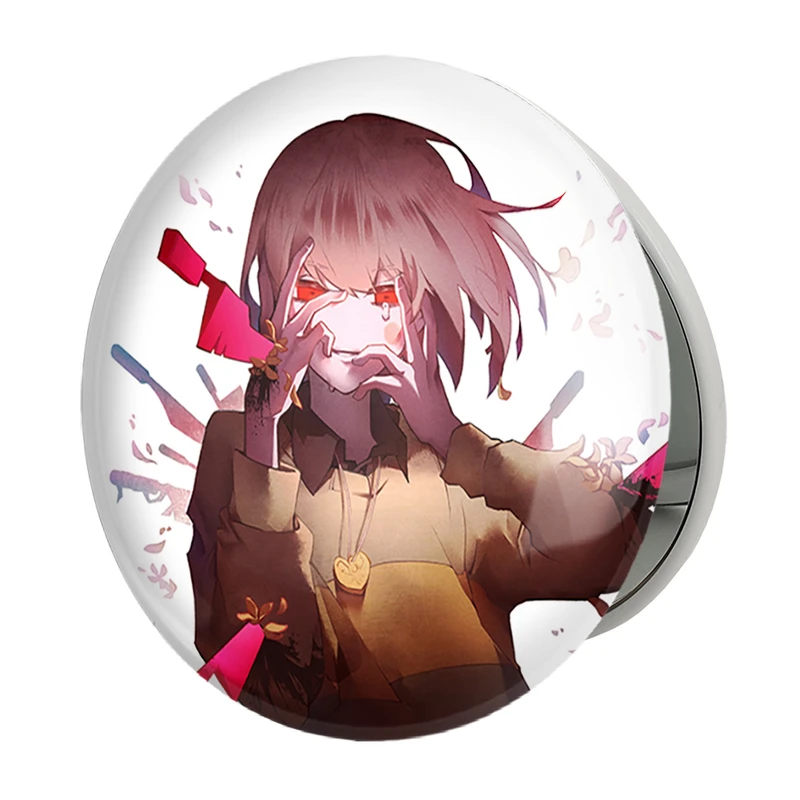 آینه جیبی خندالو طرح بازی آندرتیل (Undertale) مدل تاشو کد 31749