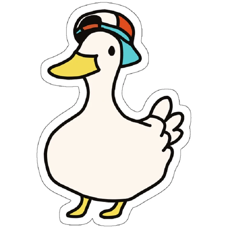 استیکر مدل Subarus Dancing Duck - Hololive