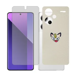 Glass Together model matte Screen Protector Suitable for Xiaomi Redmi Note 13 Pro Plus Mobile Phone with Back cover sticker
