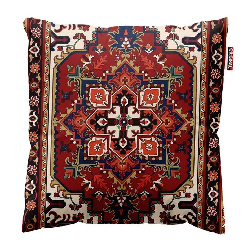   کوسن پاد آفرین طرح فرش ایرانی کد 3816 سایز 30*30 سانتی متر