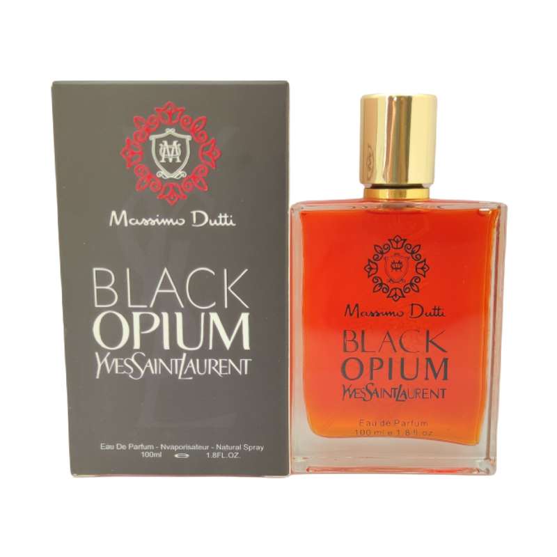 ادو پرفیوم زنانه ماسیمو دوتی مدل بلک اوپیوم ایو سن لورن حجم 100 میلی لیتر