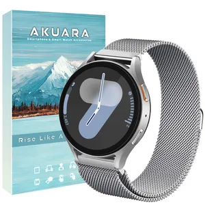 بند آکوآرا مدل Milanese AK مناسب برای ساعت هوشمند هایلو RS3 LS04 / RS5 / Solar Plus / Solar Pro / Solar Lite / Solar Neo / GST / GST Lite / GS / RT2 / LS02 Pro / Watch 2 Pro / R8