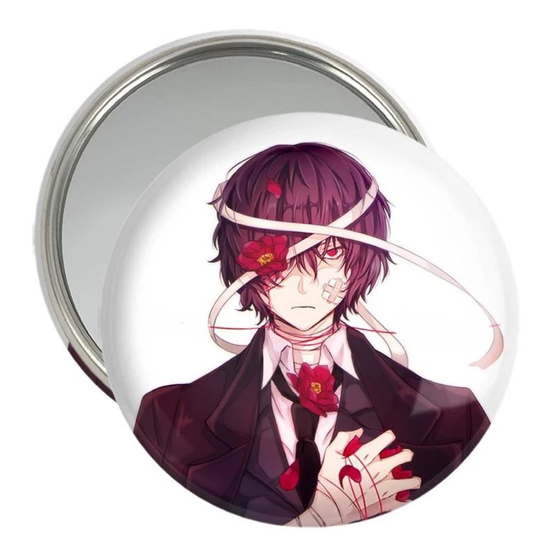 آینه جیبی خندالو مدل دازای سان انیمه سگ های ولگرد بانگو  کد 11759