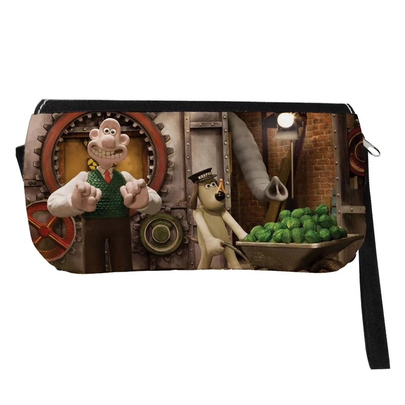   جامدادی طرح والاس و گرومیت مدل دو زیپ کد 188