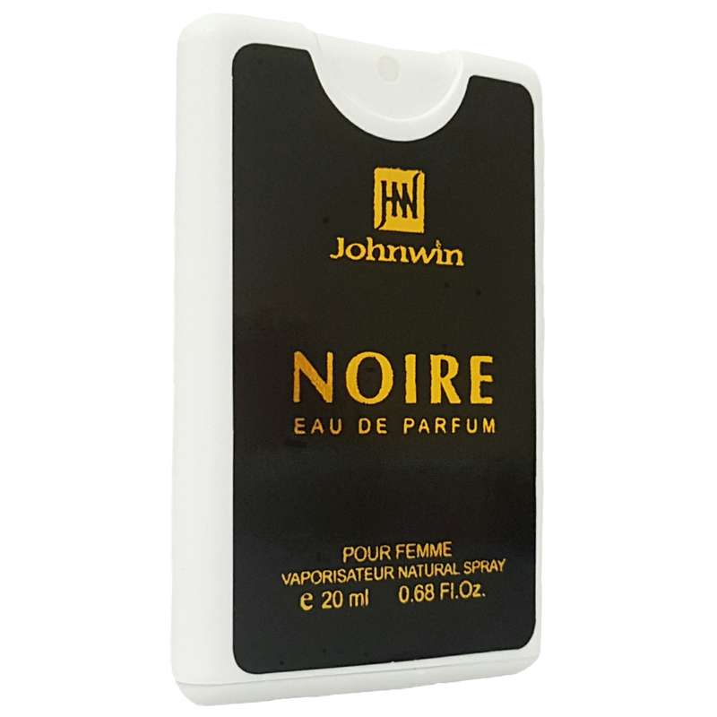 عطر جیبی زنانه جانوین مدل کریستال نویر حجم 20 میلی لیتر