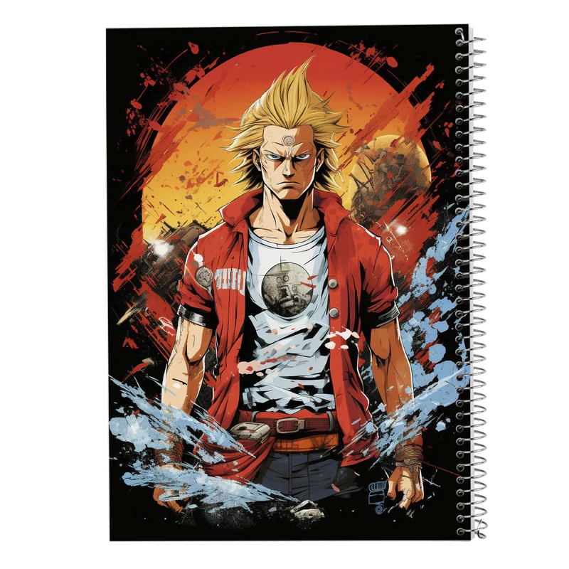 دفتر ژورنال نویسی 50 برگ مدوپد مدل نقطه ای طرح Fullmetal Alchemist کد DF2312