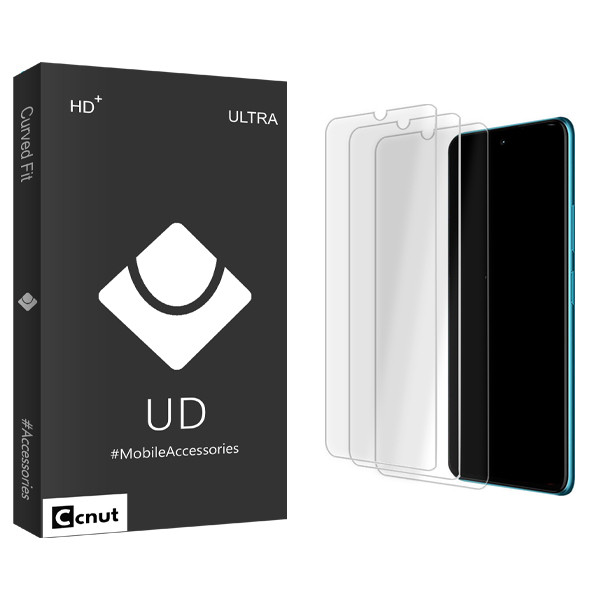 محافظ صفحه نمایش شیشه ای کوکونات مدل UDB Ultra MIX3 مناسب برای گوشی موبایل سامسونگ Galaxy A22 4G بسته سه عددی