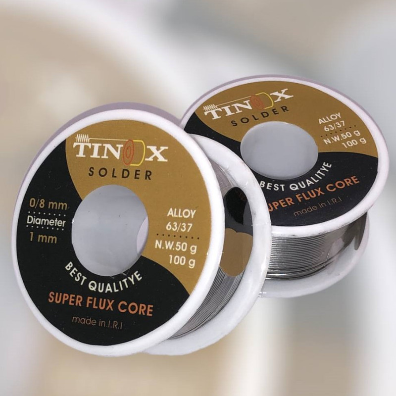 سیم لحیم تینوکیس مدل TI100 وزن 100 گرم