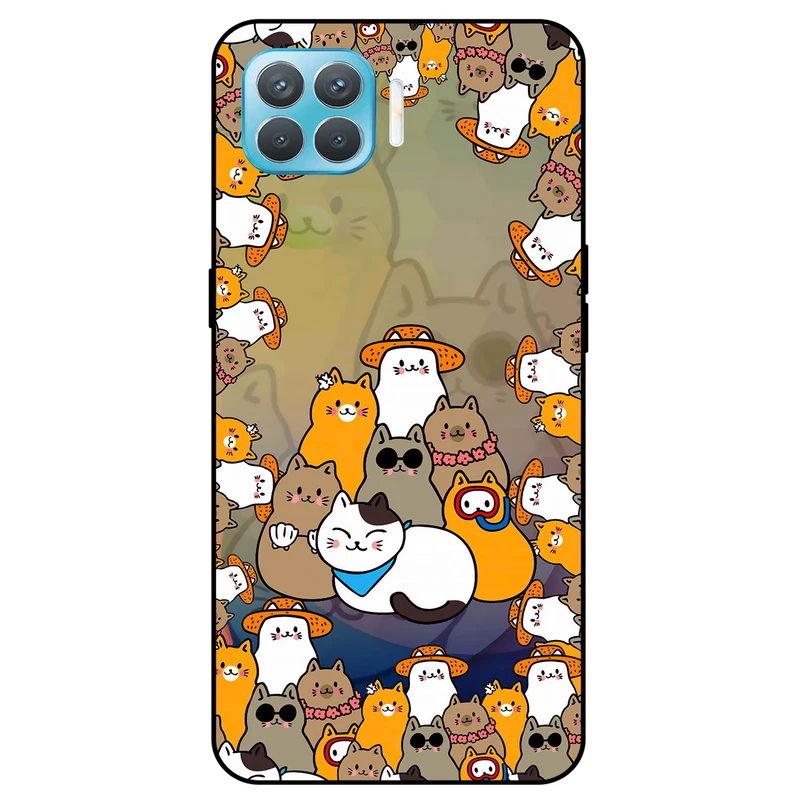 کاور مگافون طرح گربه مدل 7717 مناسب برای گوشی موبایل اوپو A93