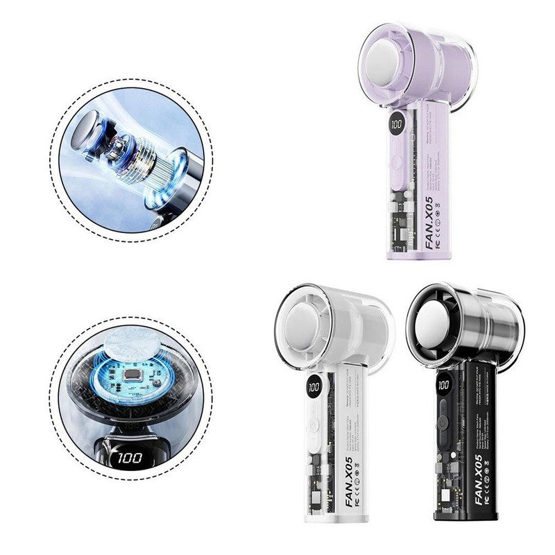 پنکه شارژی مجنتیک مدل X05 سرمایش فوری