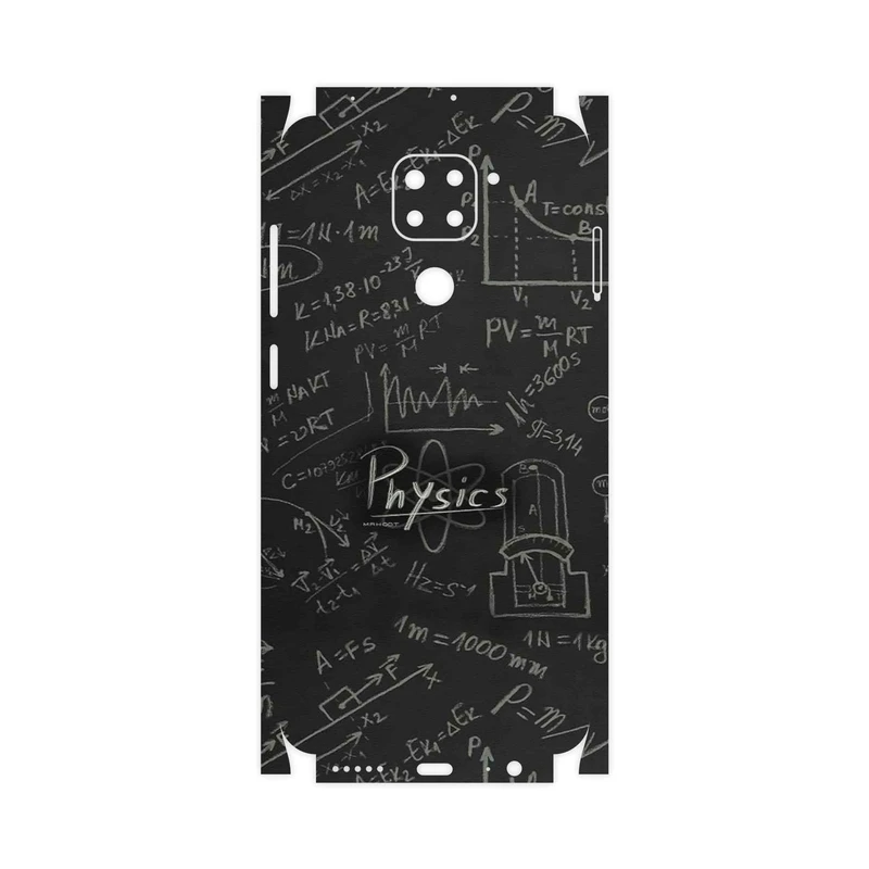 برچسب پوششی ماهوت مدل Physics Science-FullSkin مناسب برای گوشی موبایل شیائومی Redmi 10X