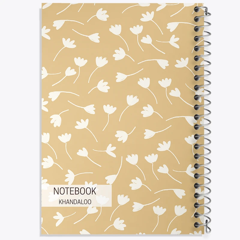 دفتر نقاشی 50 برگ خندالو طرح گل گلی کد N229