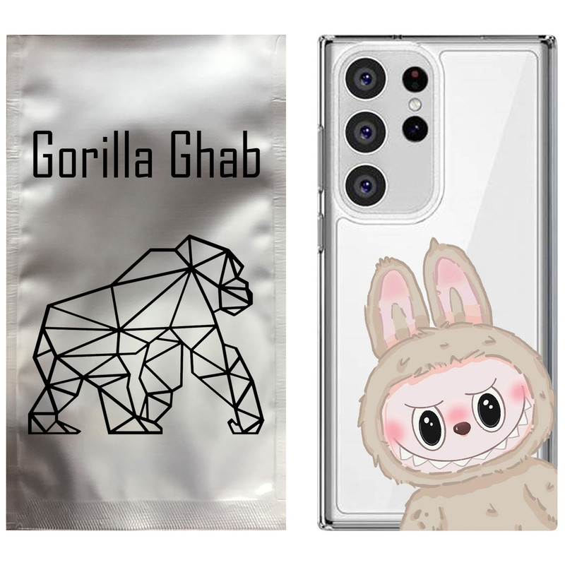 کاور گوریلا قاب مدل CLG کد 119 طرح لبوبو Labubu مناسب برای گوشی موبایل سامسونگ Galaxy S23 Ultra