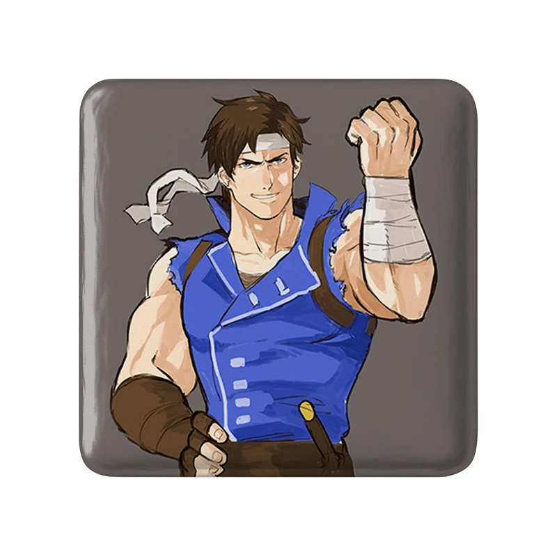 مگنت خندالو طرح بازی کسلوانیا (Castlevania) مدل مربعی کد 35427