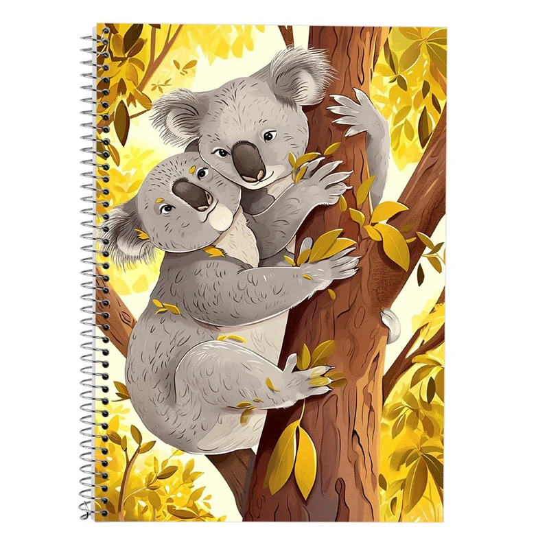 دفتر لغت 50 برگ مدوپد طرح موجودات فانتزی کد DF17013