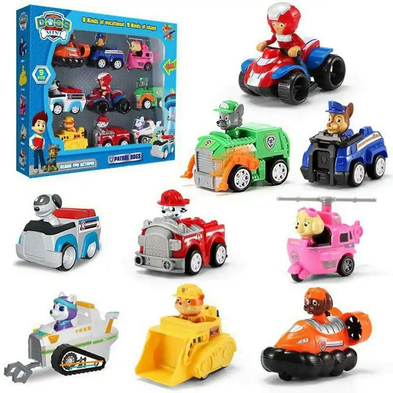 ماشین بازی مدل سگ های نگهبان کد 99 مجموعه 9 عددی