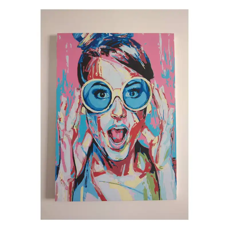 بسته رنگ آمیزی رنگانا طرح دخترانه کد RA122 مجموعه 16 عددی