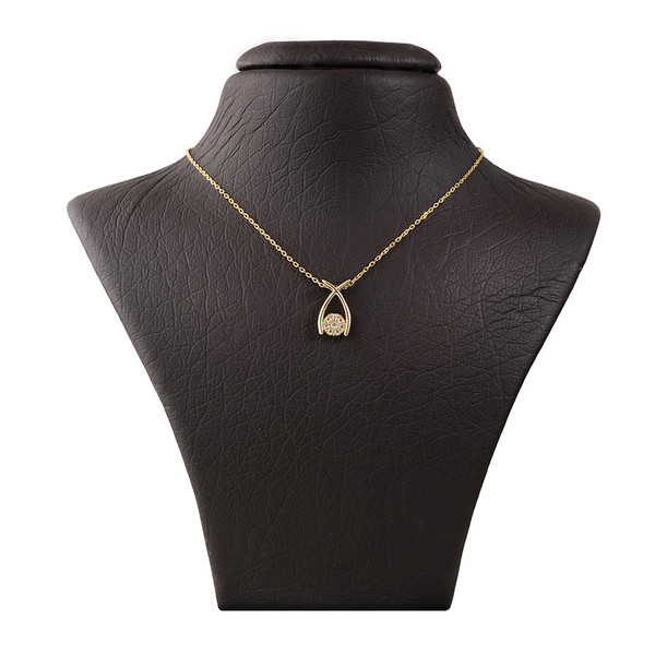 گردنبند طلا 18 عیار زنانه جواهری سون مدل 3342