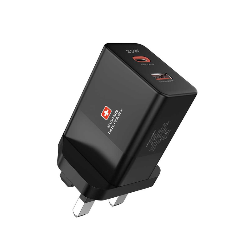  آداپتور شارژر 25 وات سوییس میلیتری مدل Power Station 25W