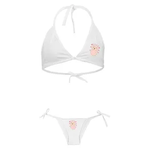 ست شورت و سوتین زنانه مدل قلب دار