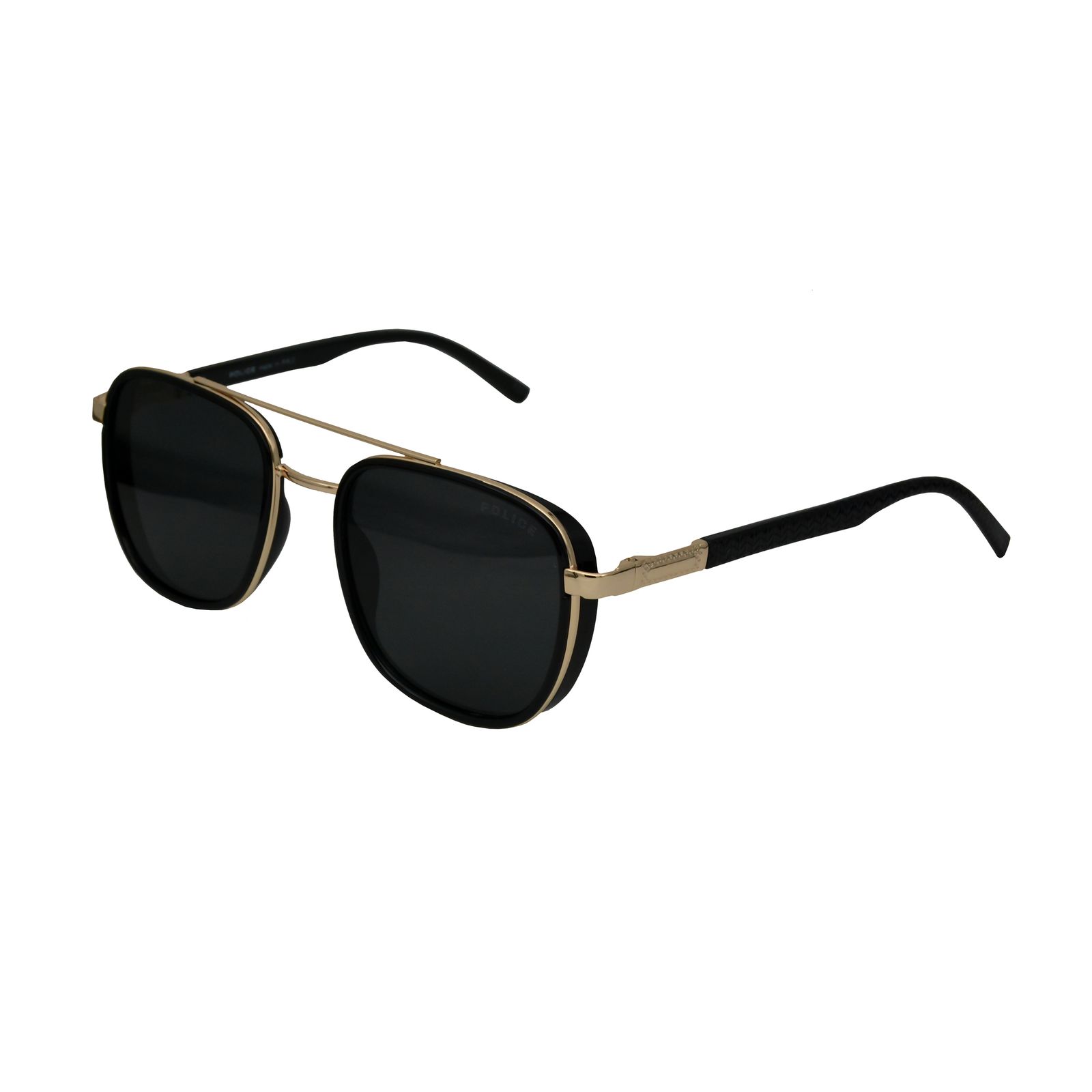 عینک آفتابی مربعی پلاریزه پلیس مدل S P L 8018TR C GOLBL POLARIZED SUNGLASSES -  - 2