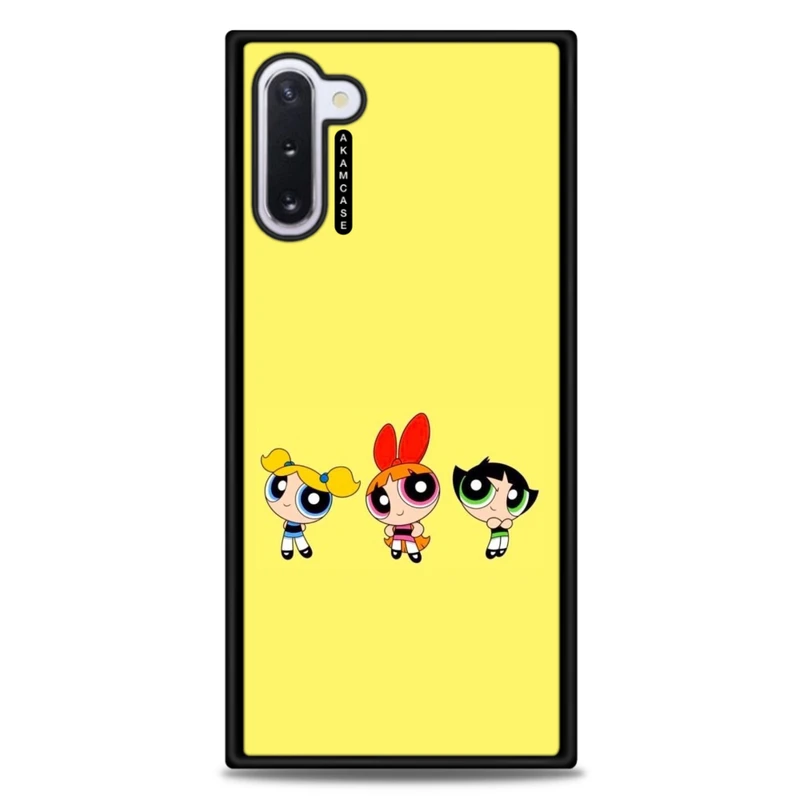 کاور آکام مدل AMCWSGN10-POWERPUFF GIRLS-3 مناسب برای گوشی موبایل سامسونگ Galaxy Note 10