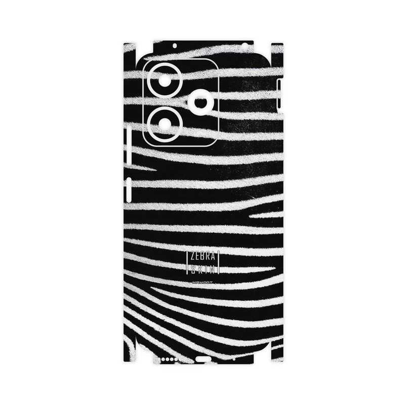 برچسب پوششی ماهوت مدل Zebra Skin-FullSkin مناسب برای گوشی موبایل شیائومی Redmi 13x