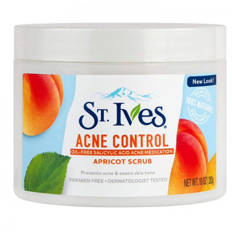اسکراب لایه بردار پوست اس تی.ایوز مدل Acne Control حجم 283 میلی لیتر